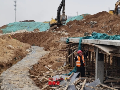 泰安住建局 泮河治理工程加速推進(jìn)，一期項(xiàng)目預(yù)計(jì)6月底竣工，房屋建設(shè)工程施工同步開(kāi)展